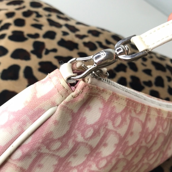 Vintage Dior Pink Saddle bag - Picture 6 of 6
